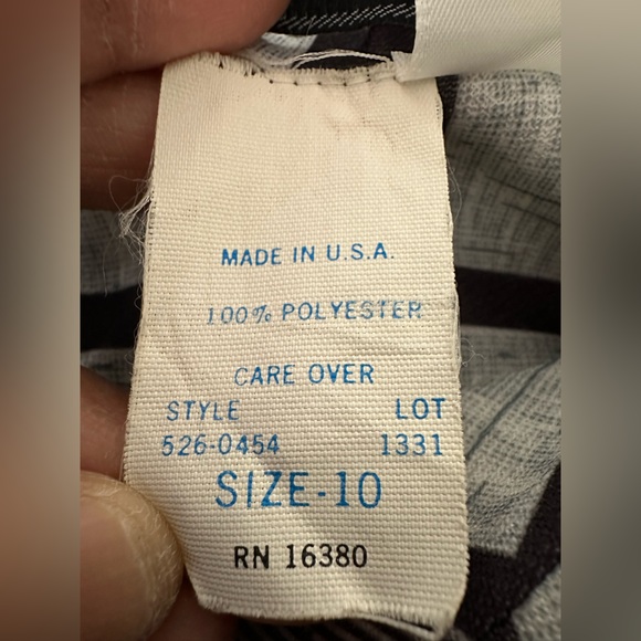 Vintage Studio 36 Women’s Black Gray Plaid patchwork A-Line Midi Dress Size 10 - Picture 6 of 13